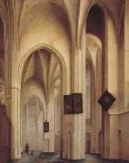 Pieter Jansz Saenredam Church Interior in Utreche (mk08) china oil painting reproduction